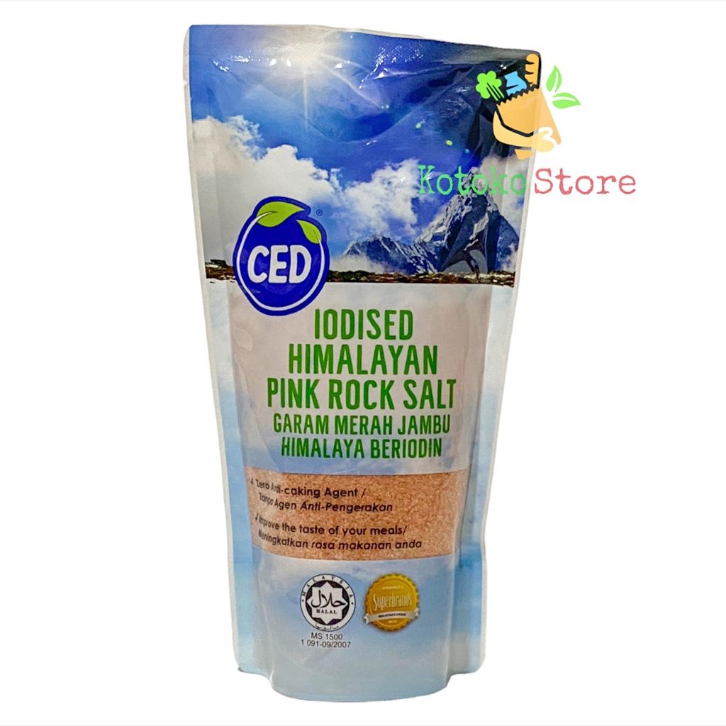 

CED Natural Himalayan Pink Salt / Garam Pink Himalaya 500gr