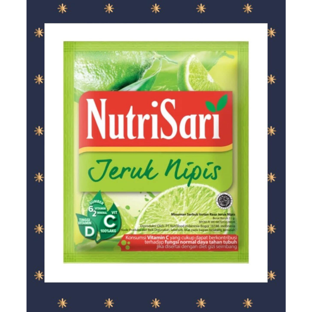 

Nutrisari Jeruk Nipis 10 sachet