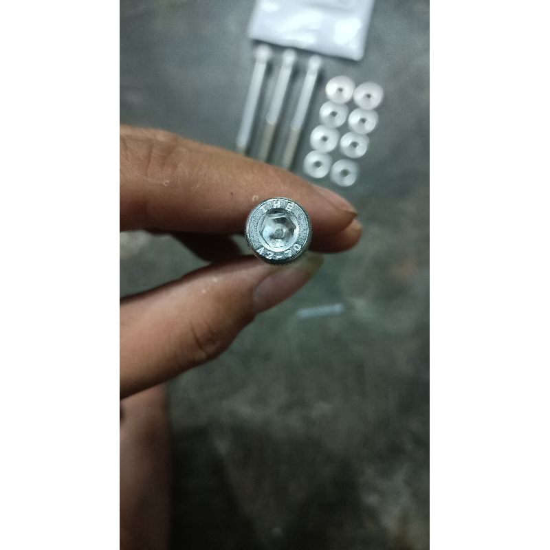 Baut L SS 304 THE A2-70 Stainless Kaliper Cakram Depan Honda Tiger Megapro CBR CB150R