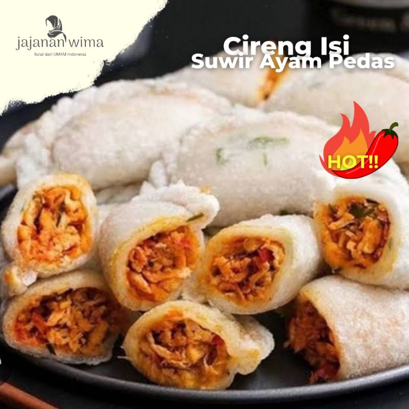 

Cireng Isi Ayam Suwir Pedas