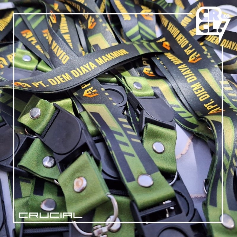 

Lanyard custom 2 sisi digital printing