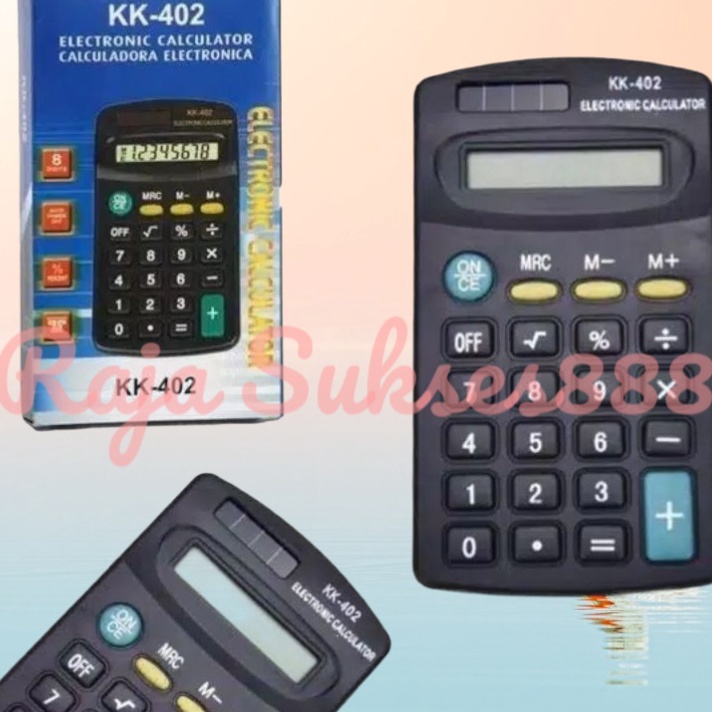

Super Promo Kalkulator merk KENKO KK-402 KENKO 402 8 DIGIT Ready stock