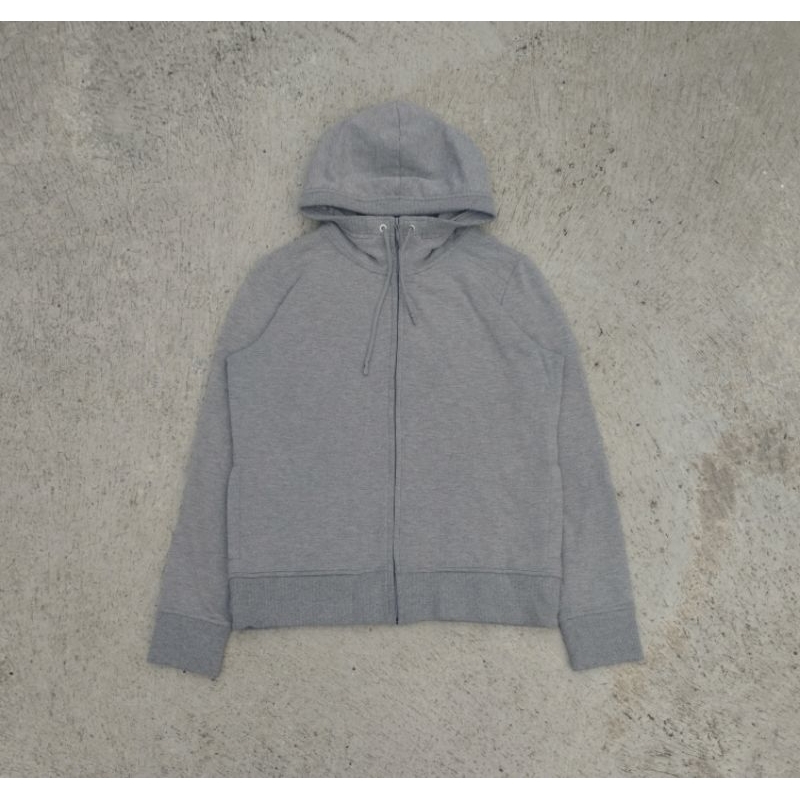 Hoodie Uniqlo Abu (Zipper)