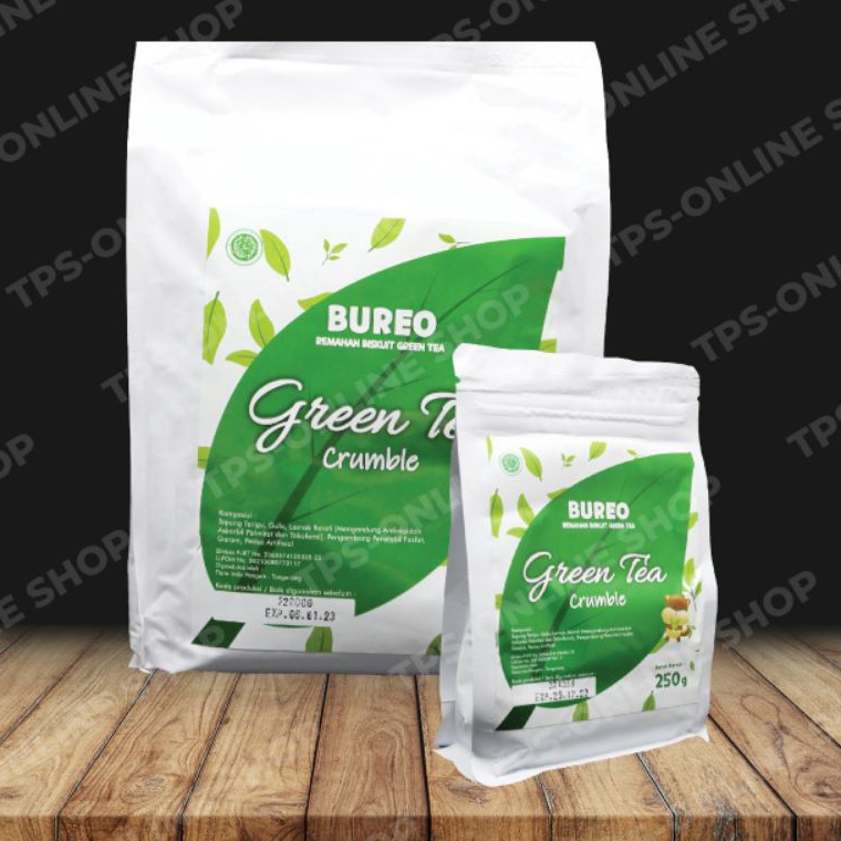

H4rga T3rmurah Bureo - Green Tea Biscuit Crumble 1kg Elewen