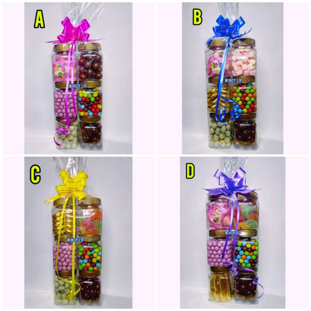 

Cokelat Parcel 6 toples isi Cokelat L'agie Parcel Lebaran