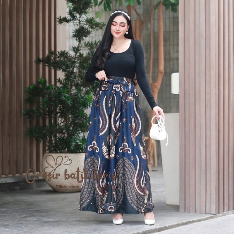 Rok Batik Panjang Payung Rempel