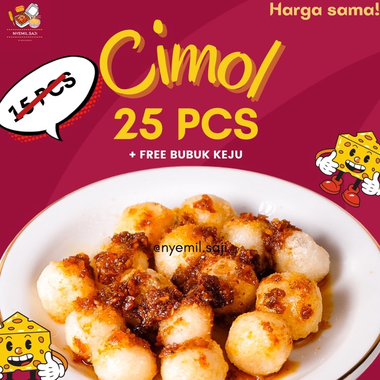 

[NFR] CIMOL BOJOT ISI 25 PCS Promo ‥!!