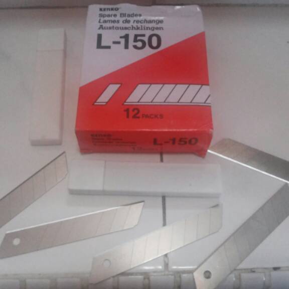 

Terbatas Isi Cutter Besar Kenko L-150 / Refill Spare Blade L150 Best Seller