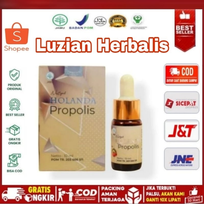 HOLANDA PROPOLIS Original Obat Herbal Diabetes & Kolesterol Gula Darah Ampuh Asli