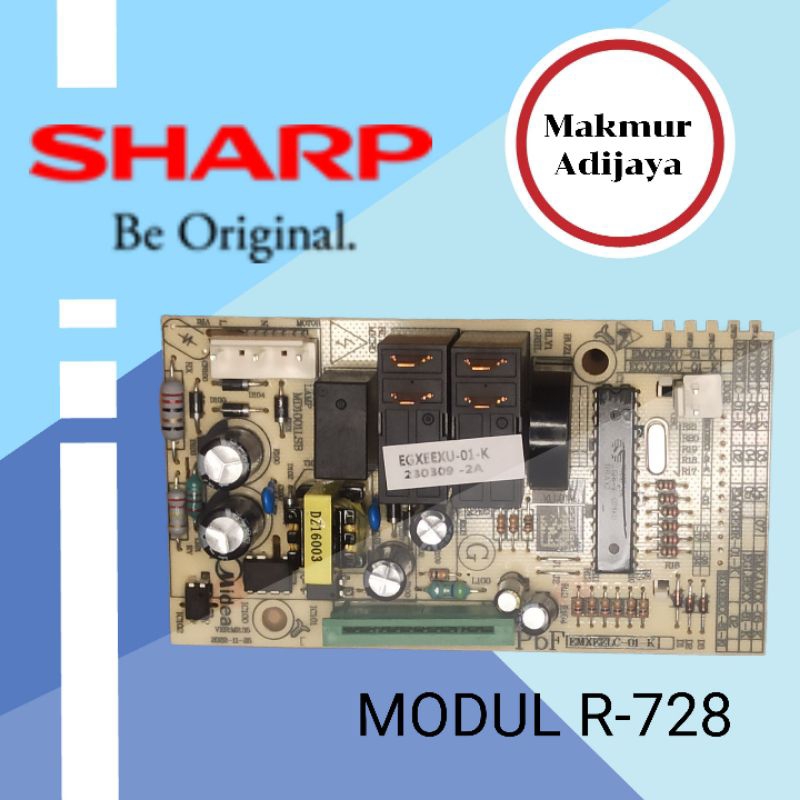 Modul PCB microwave sharp R-728 original