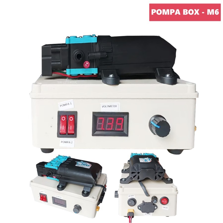 Paket Pompa Box M-Series Dual pump - Series M6