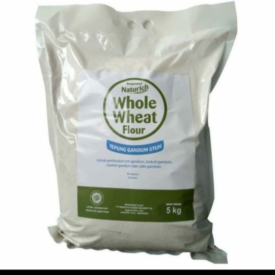 

NATURICH BOGASARI WHOLE WHEAT FLOUR 5 KG tepung gandum