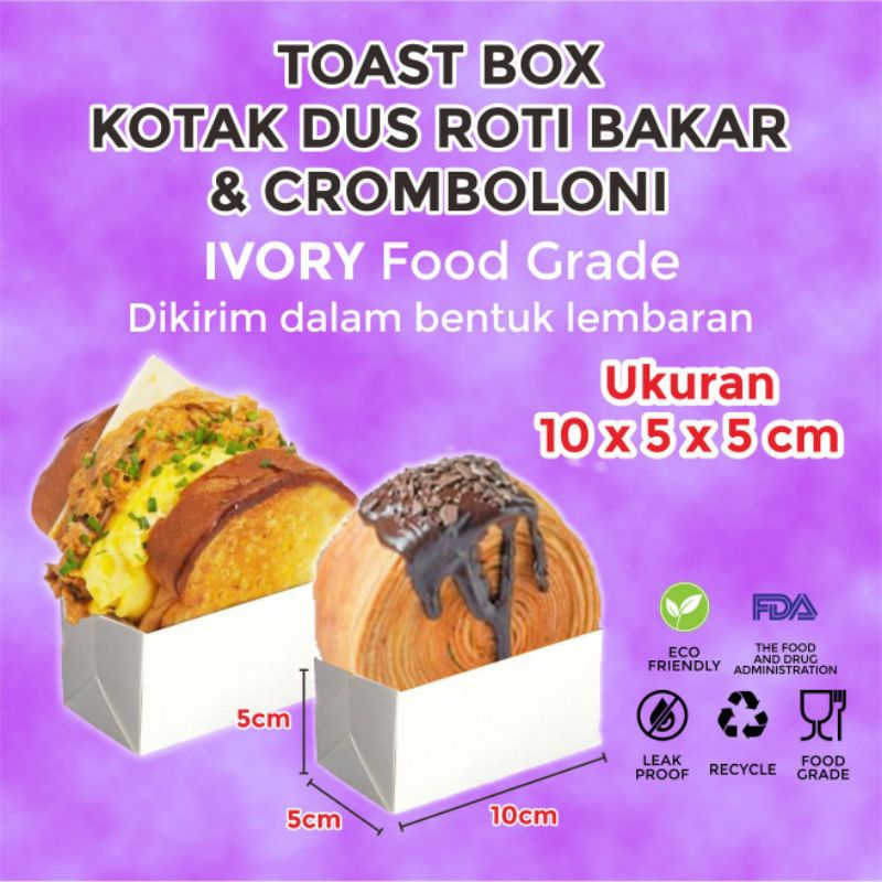 Toast Box / Dus roti bakar / Dus Cromboloni kekinian