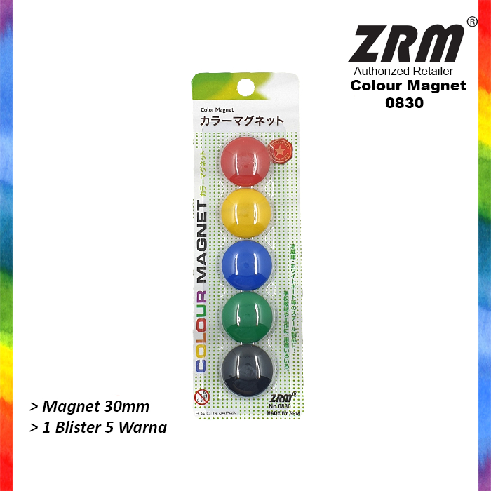 

ZRM 0830 Magnet Papan Tulis 30mm / Whiteboard Magnet 30mm