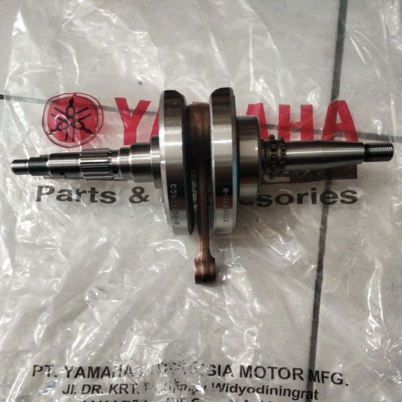 KRUK ASS JUPITER Z LAMA 5TP WE140 30 CRANKSHAFT kruk ass kanan kiri orisinil yamaha