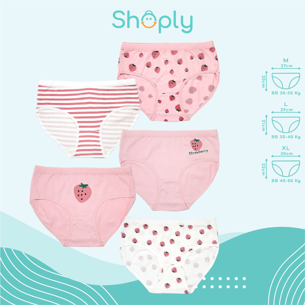 Celana Dalam Wanita CD Katun Motif