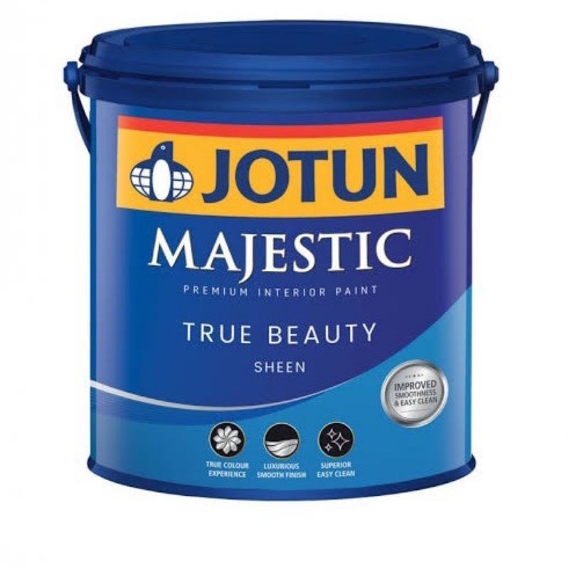 Jotun Majestic True Beauty sheen " 0394 SOFT GREY " 2.5L