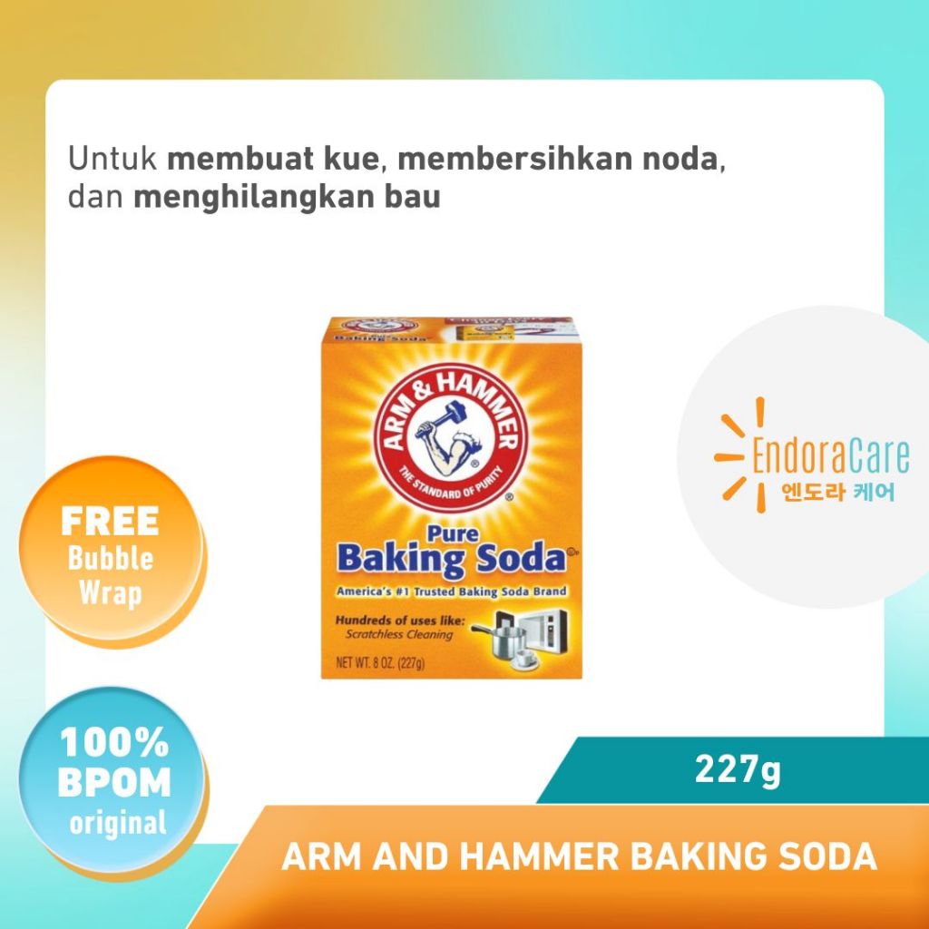 

Arm and Hammer Pure Baking Soda Scratchess Cleaning 226gr