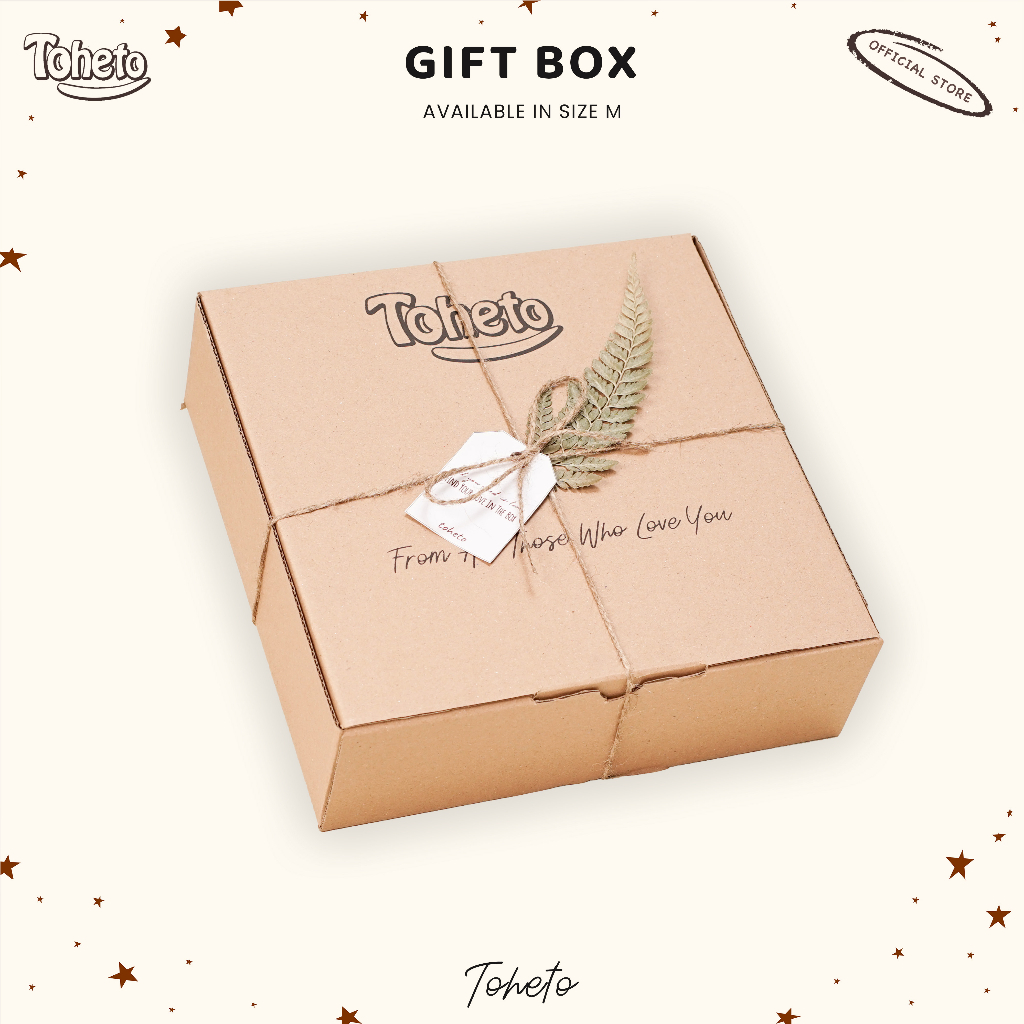 

Toheto - Gift Box birthday Box Packing + Pita Kotak Kado