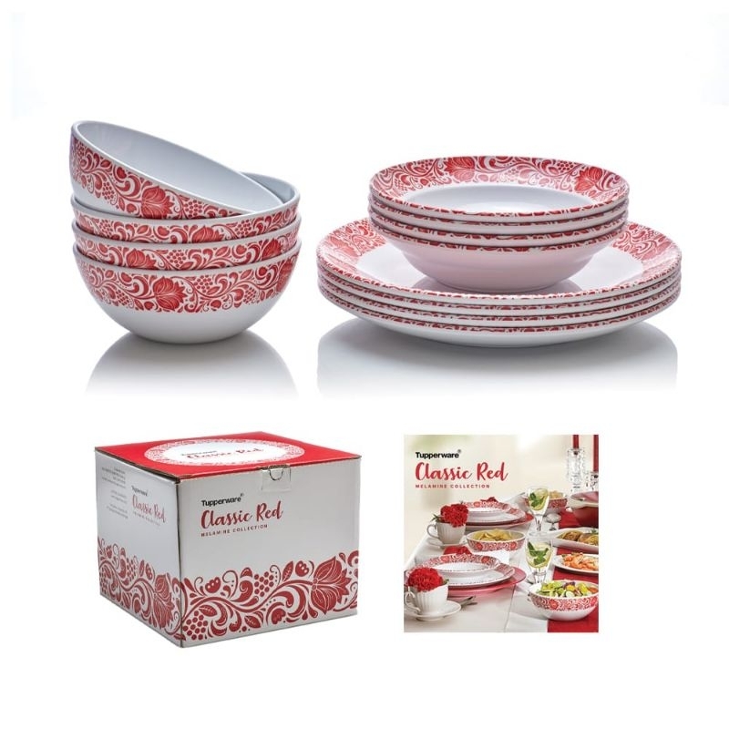 Tupperware Classic Red Melamine