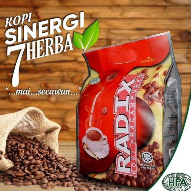 

BF61NB92 Kopi Radix HPA isi 32 sachet Stock Banyak