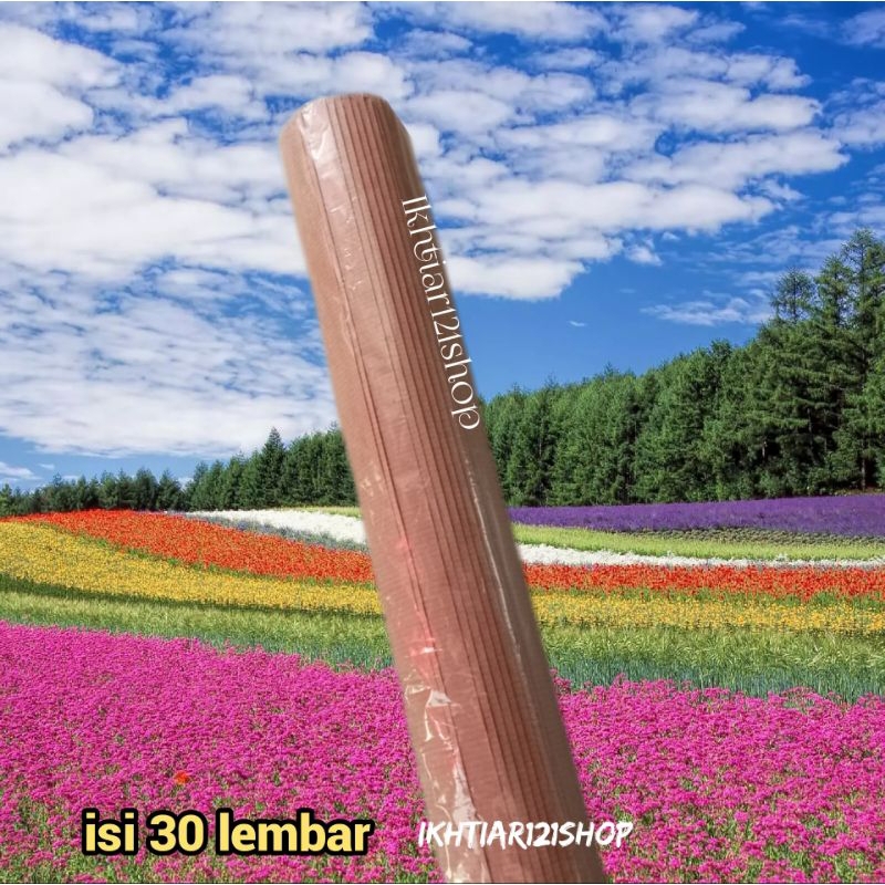 

Paket 30 Lembar Kertas Kopi Cokelat Sampul Besar/Kertas Kopi Coklat Packing Per 30 Lembar