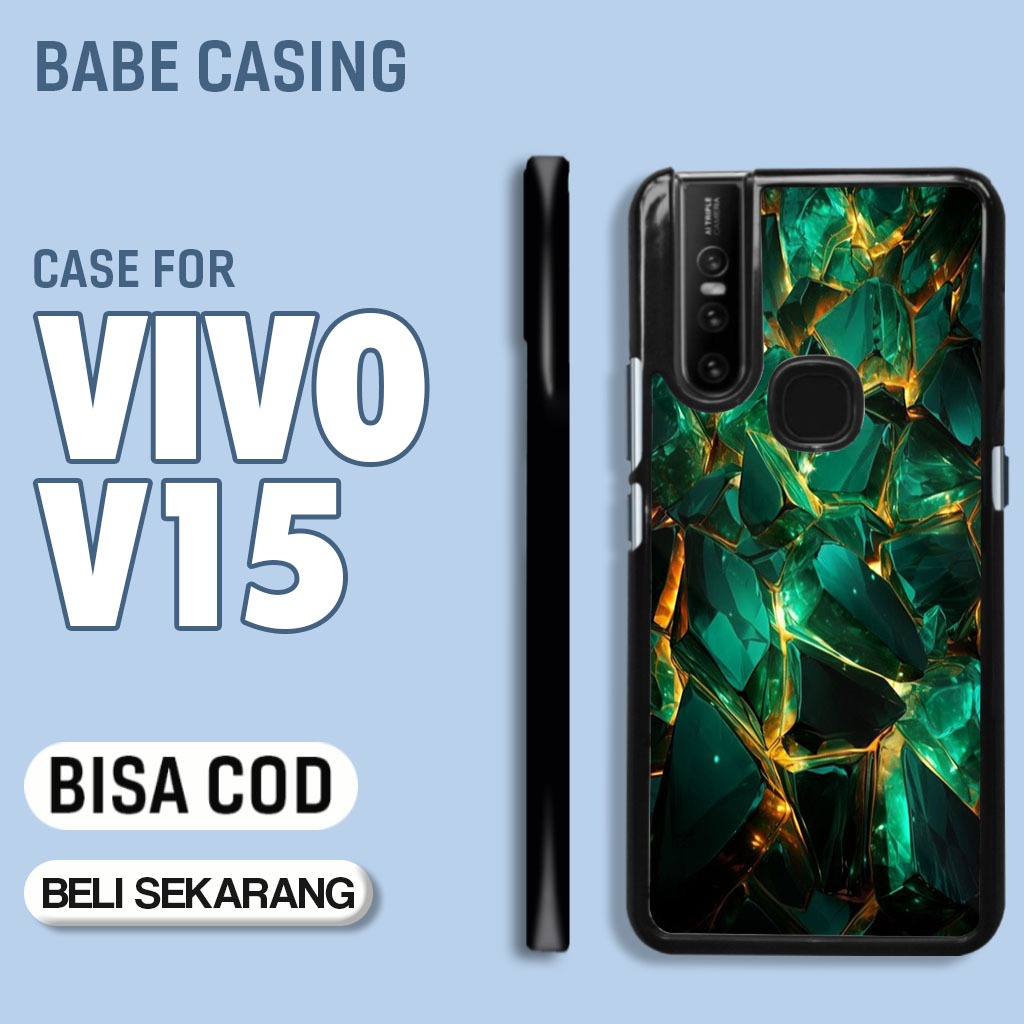 case hp vivo V15 terbaru aesthetic abstrak kubik art hitam estetik streetwear keren lucu unik casing