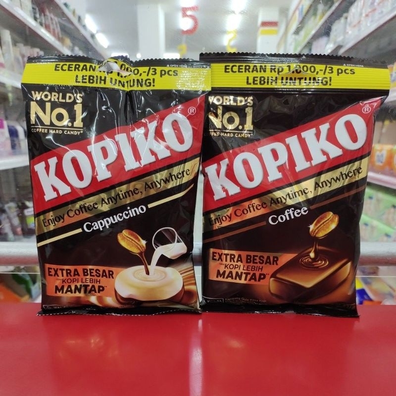

Kopiko permen coffee 175gr/50butir@3.5gr