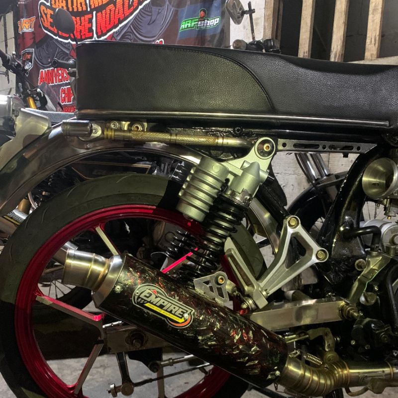 knalpot cb 100 original empire  karbon forget  Tiger modif  CBR cb klasic  GL modif Mega pro modif  