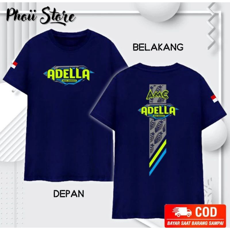 Kaos Adella Amc / Original Distro / Bisa Dipake pria-wanita