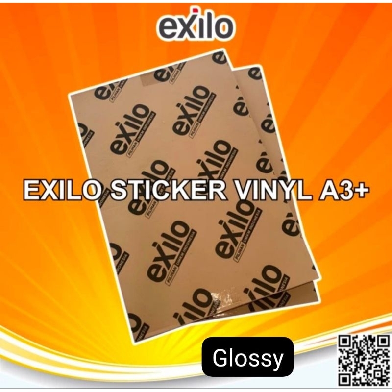 

EXILO Sticker Glossy A3+ "kualitas Quantac bukan ktak - sticker untuk mesin laser" Digital laser