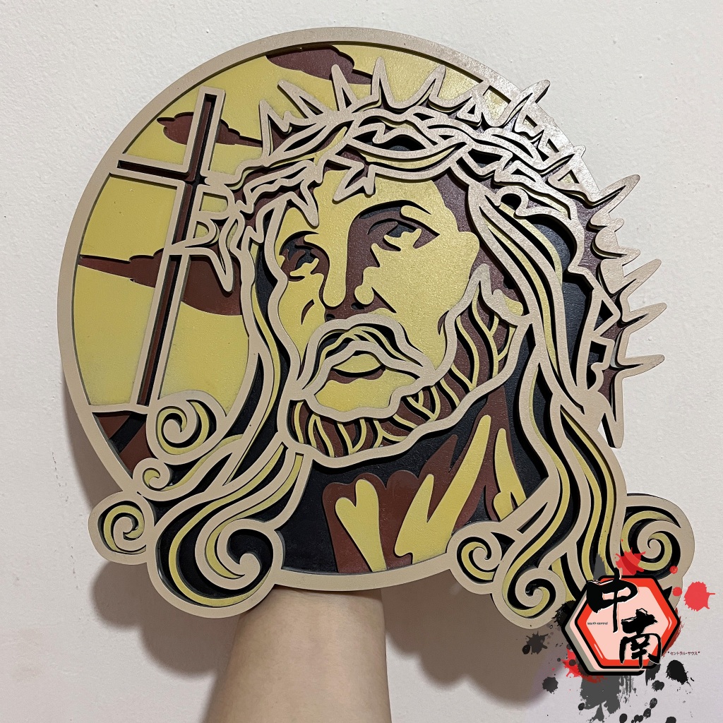 Wall Panel 3D Art Yesus Jesus