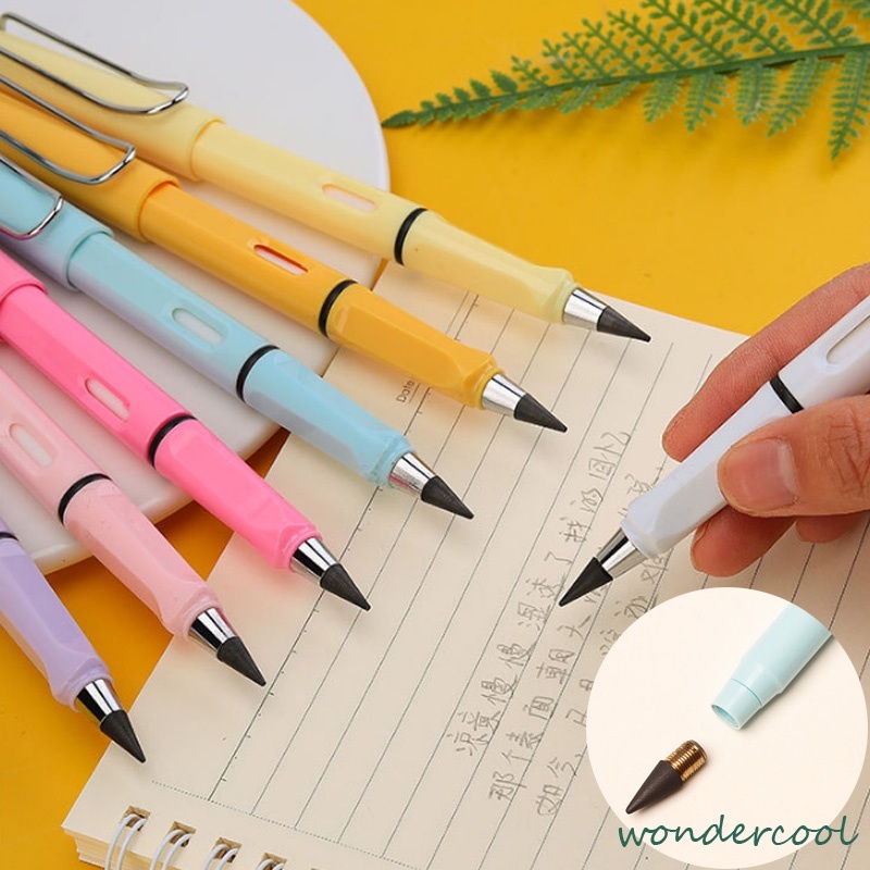 

Y&M - Pensil + ERASER Viral Ajaib Forever Pencils Infinity Magic with Cute Inkless Everlasting Magic Eternal Pencil Abadi Tanpa Tinta Pastel Macaroon PENSIL ABADI ETERNAL TANPA BATAS PLUS TIDAK BISA HABIS PASTEL Kids Writing Sketching, Drawing anak Kecil