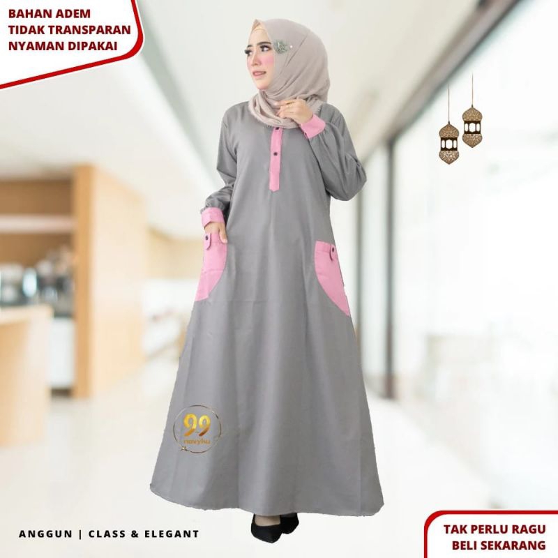 GAMIS TOYOBO FODU//TOYOBO PREMIUM//GAMIS MUSLIM WANITA