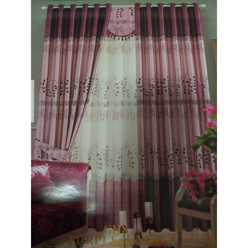 Bahan gorden blakaot motif (CH8)#Texslil gorden#Kain mentah gorden#7 pilihan warna#