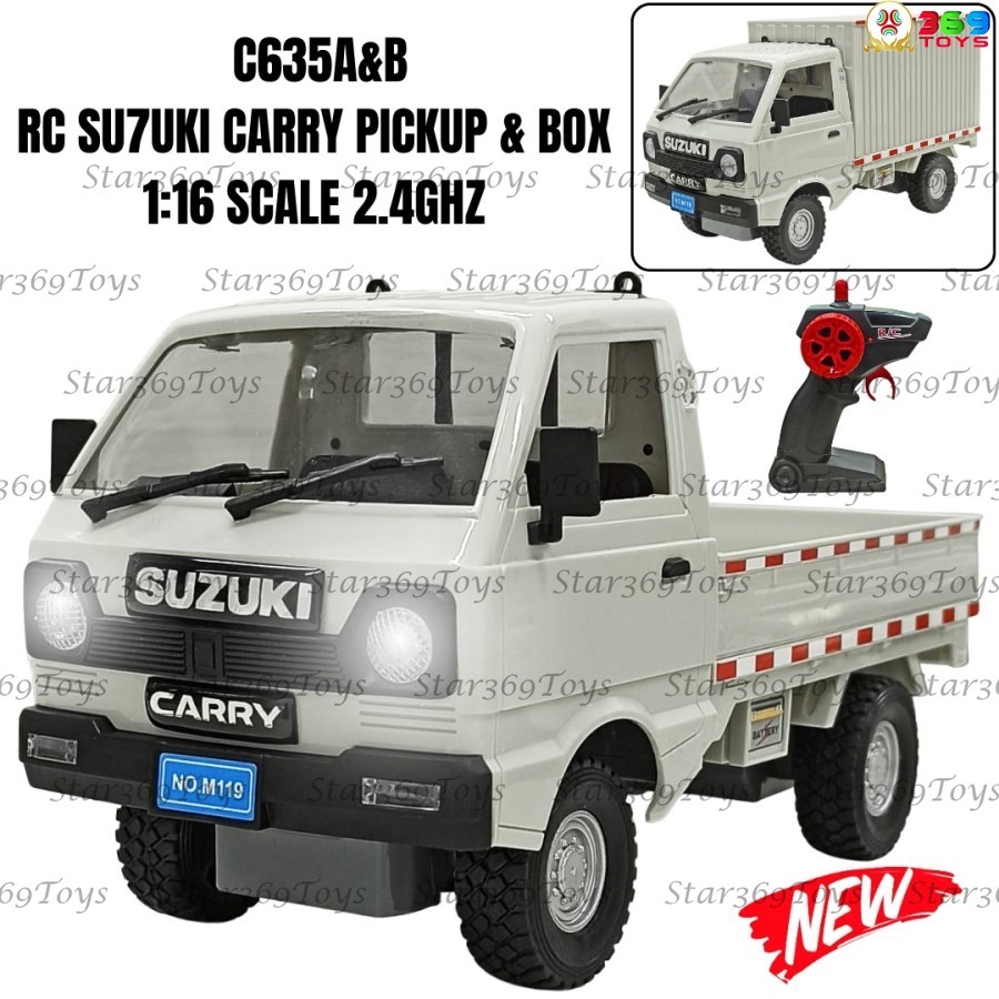 MAINAN RC PICKUP CARRY BOX RC MOBIL PICKUP CARRY ANGKUT BARANG