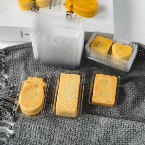 Jual Tray mika Nastar 25-30gr Tray Mika Kue Nastar Tray Nastar taiwan - 1bgks=100Tray Limited