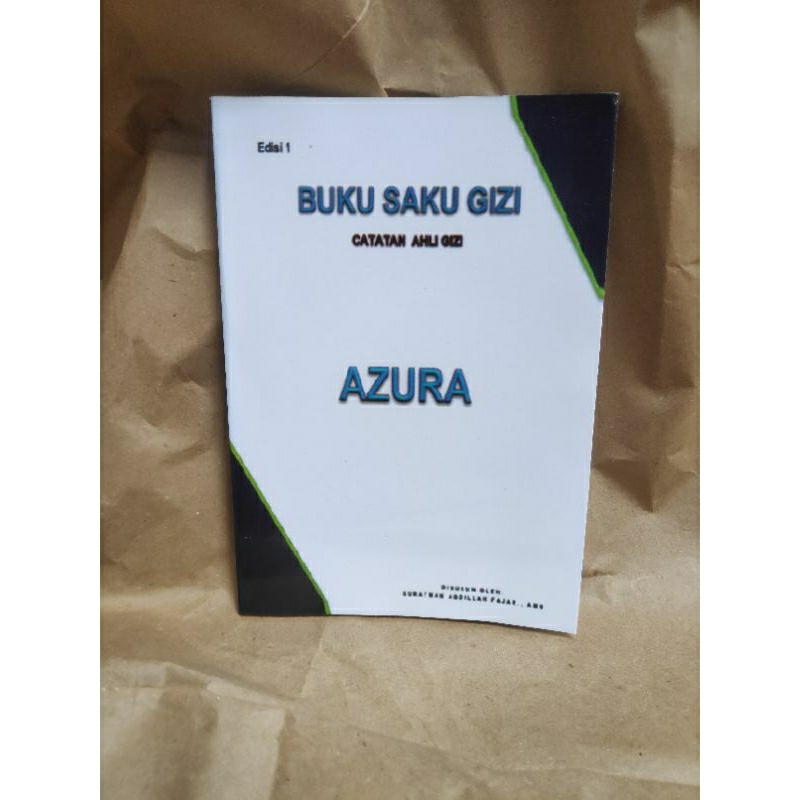 Buku saku gizi azura ( buku gizi )