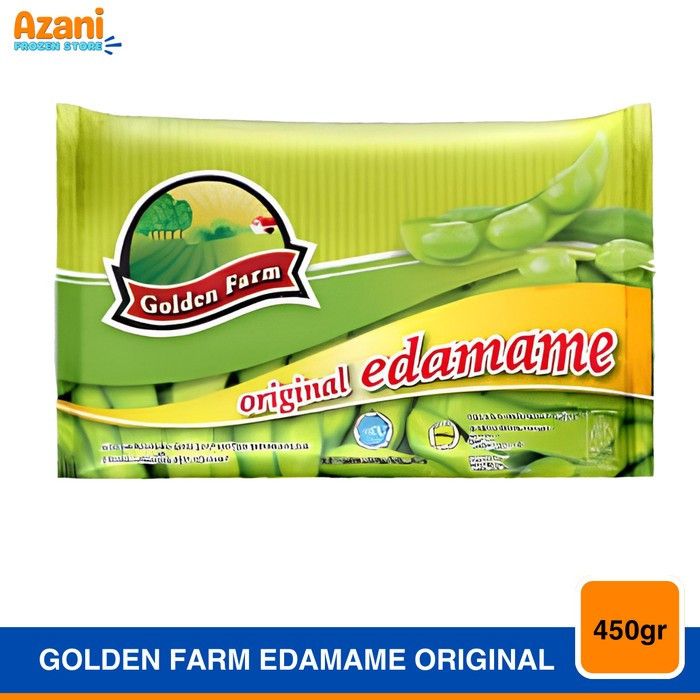

Golden farm edamame 450gr original dan salted