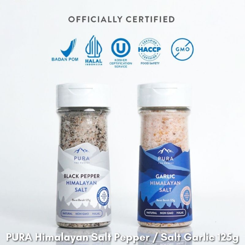 

PURA HIMALAYAN SALT GARLIC AND PEPPER GARAM HIMALAYA NATURAL