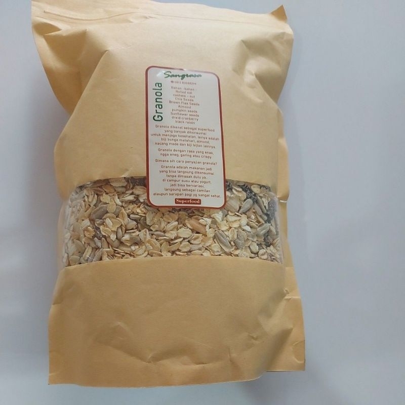 

Granola enak No sugar.1kg No Sugar