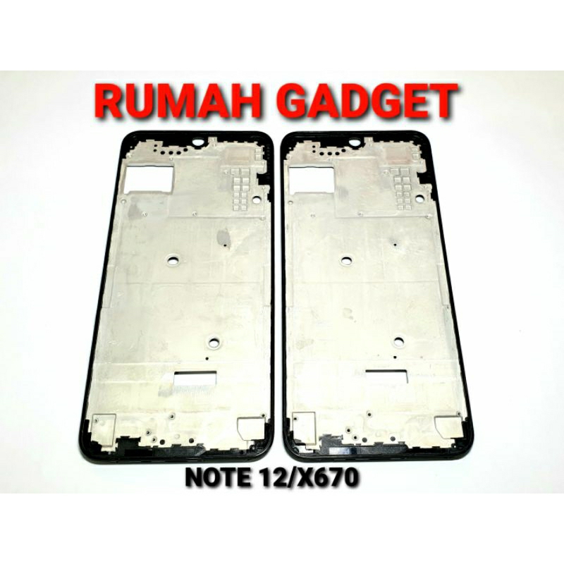 FRAME INFINIX NOTE 11/X663 INFINIX NOTE 12/X670 INFINIX NOTE 30 5G/X6711 MIDDLE TATAKAN LCD