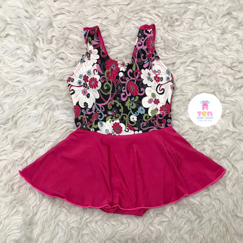 Baju Renang Bayi Sexy Back Baby Dress Swimsuit Bikini Selam Rok liburan pantai laut kolam