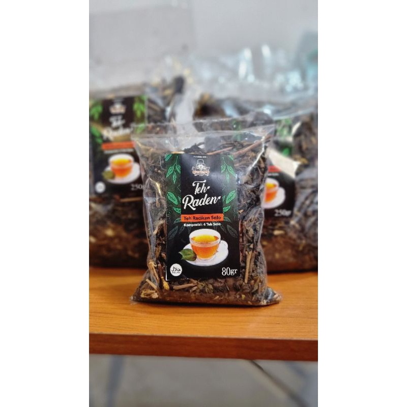 

12.12 STOK READY Teh Raden (Racikan asli Solo) 4PCS (80gr x 4) teh angkringan solo teh wedangan solo teh solo serbuuu !