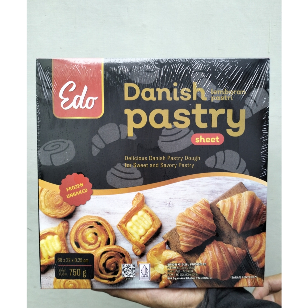 

EDO Danish Pastry Frozen 750g