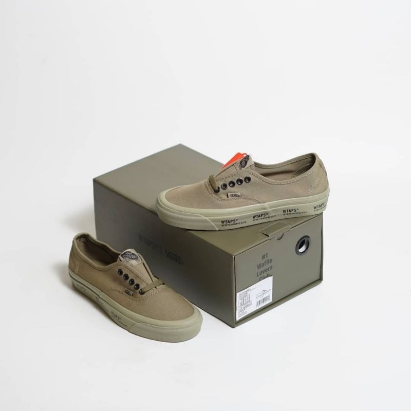 Sepatu Vans X WTAPS Vault Og Authentic LX Olive Original 100% Guarantee BNIB