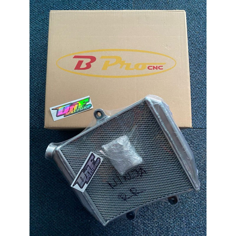 radiator aluminium Bpro b pro Kawasaki Ninja 150 rr curve melengkung