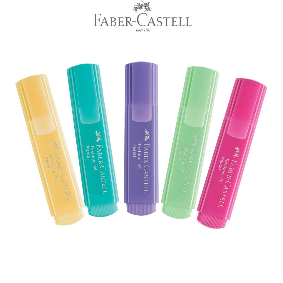 

Dijual Murah Faber-Castell Textliner Highlighter Pastel Series 46 Pasti Murah