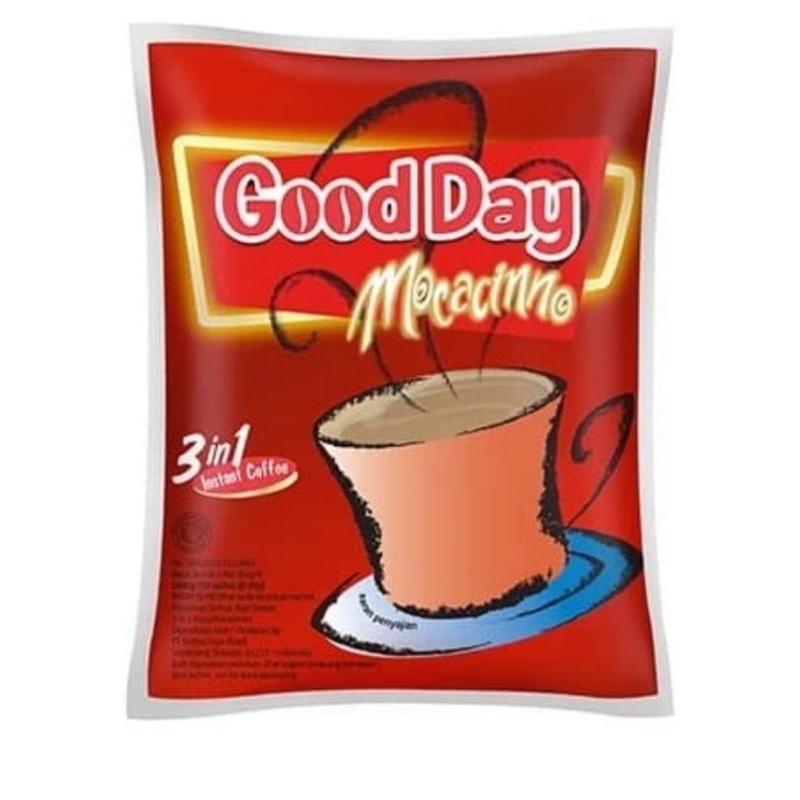 

Good Day Moccacino 1 Bag isi 5 Renceng