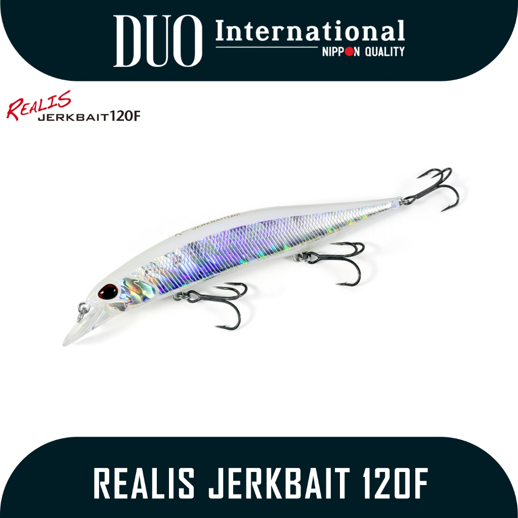 Umpan Pancing Casting Duo International Realis Jerkbait 120F